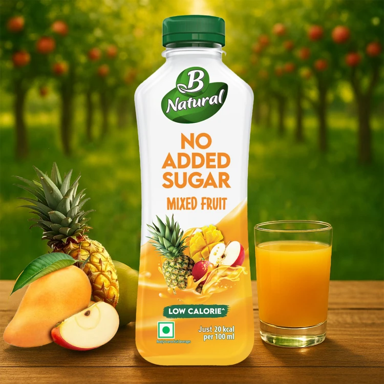 B Natural Mixed Fruit Juice (No Added Sugar)