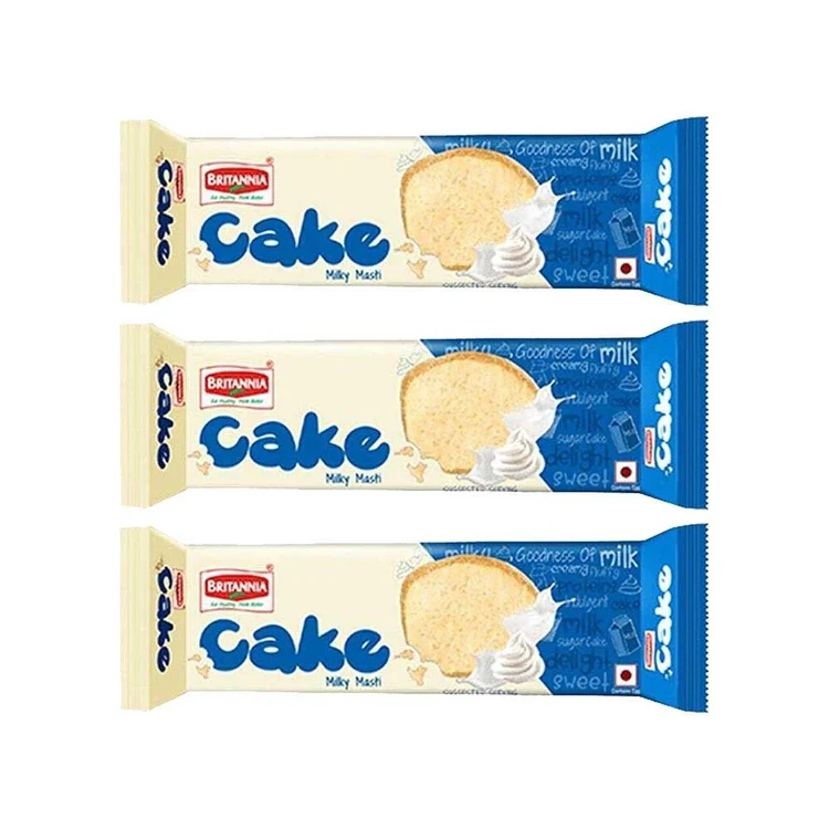 Britannia Milky Masti Slice Cake - Pack of 3
