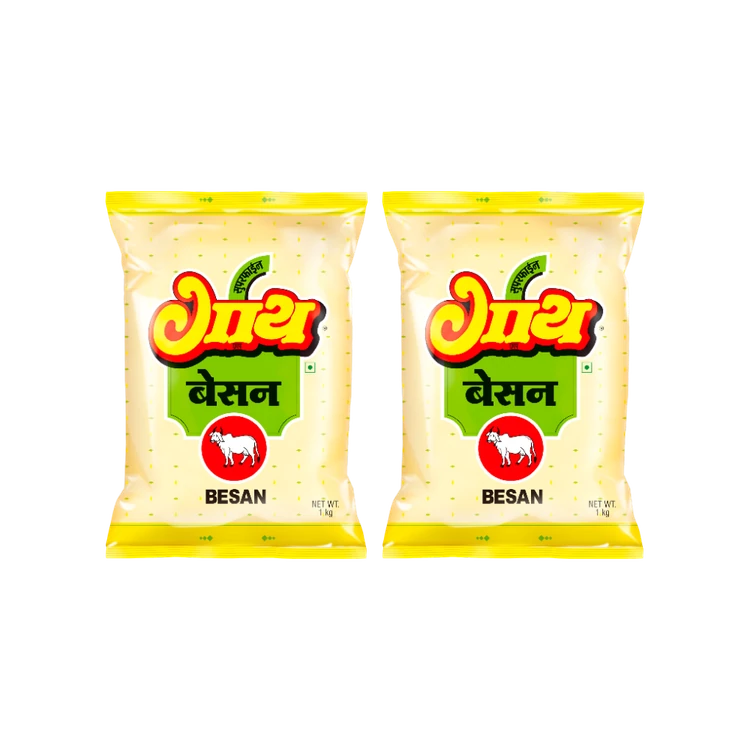 Gaay Chhap Besan - Pack of 2 (Kadale Hittu)