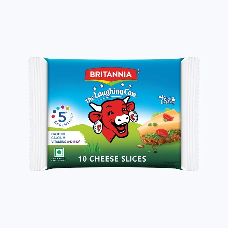 Britannia Laughing Cow Cheese Slices (180 g)