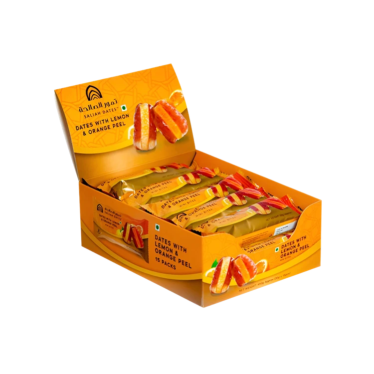Saliah Lemon & Orange Peel Dates (Kharjura)