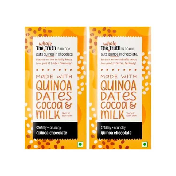 The Whole Truth Crunchy Quinoa Chocolate - Pack of 2