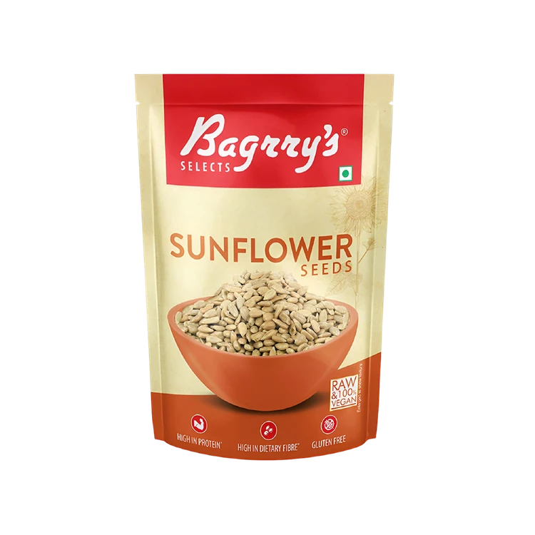 Bagrry's Sunflower Seeds (Raw & 100% Vegan)