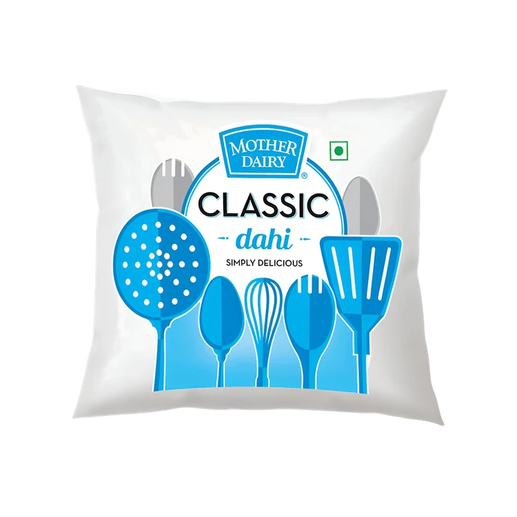 Mother Dairy Classic Pouch Pouch Curd