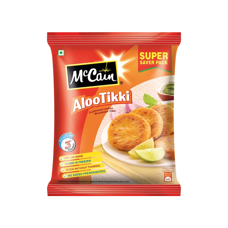 McCain Aloo Tikki (Frozen)