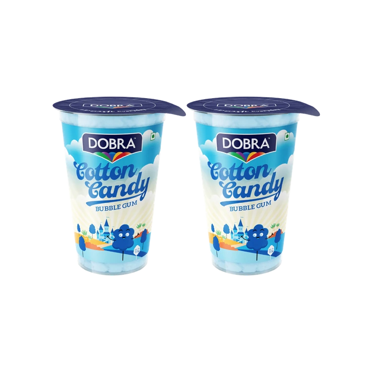 Dobra Bubblegum Cotton Candy - Pack of 2