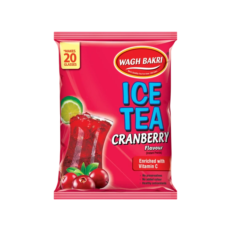 Wagh Bakri Vitamin C Boost Cranberry Ice Tea Premix