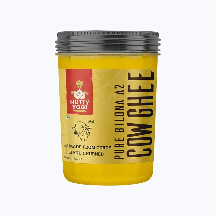 Nutty Yogi Pure Bilona A2 Ghee (Cow) (A2 Tuppa)