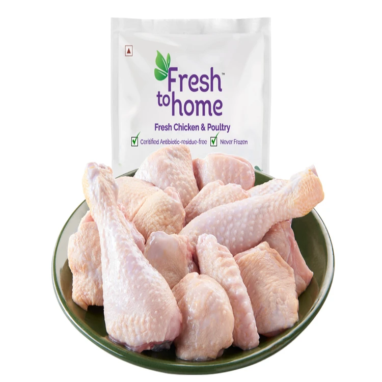 FreshToHome Free Range Country Chicken Curry Cut