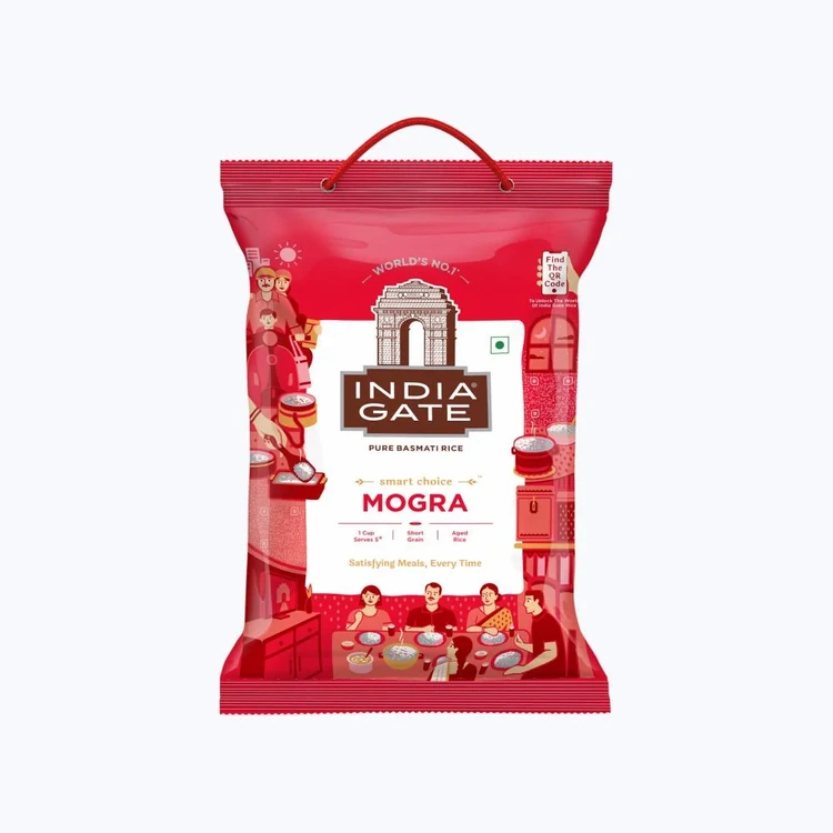 India Gate Mogra Basmati Rice (Short Grain) (Mogra Basmati Akki)