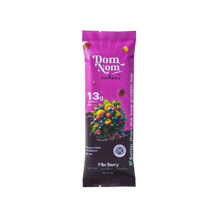 Domnom Protein Bar (Mix Berry)