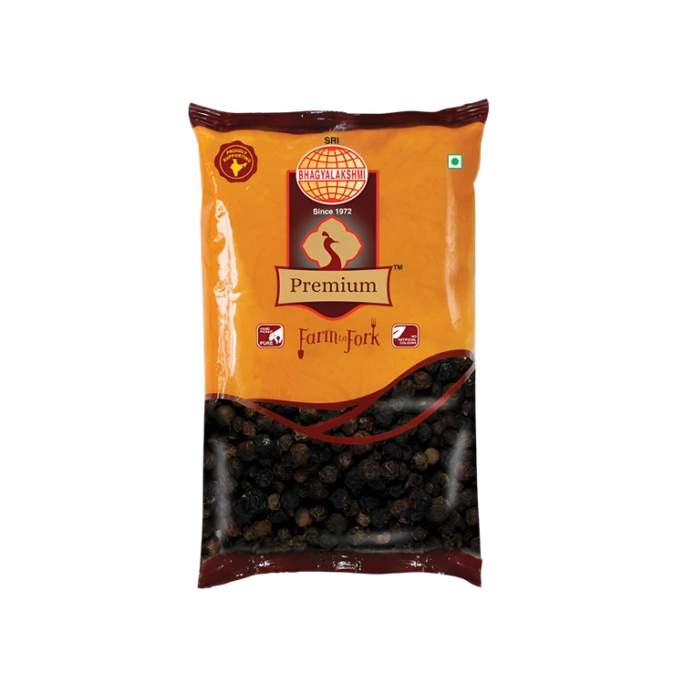 Bhagyalakshmi Premium Black Peppercorns (Menasu Kalu)