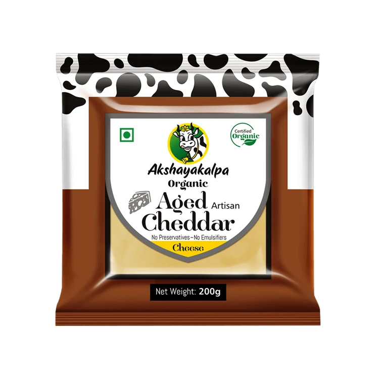 Akshayakalpa Organic Aged Cheddar Cheese