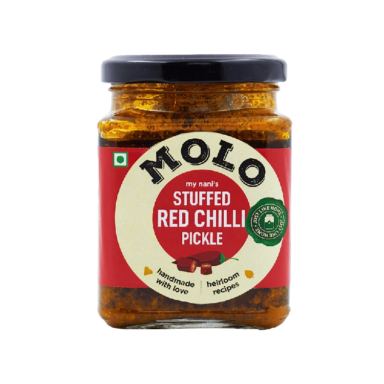 Molo My Nani's Stuffed Red Chilli Pickle