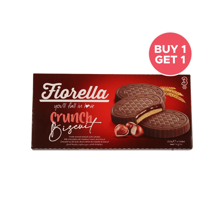 Fiorella Crunch Biscuit - Buy 1 Get 1 Free