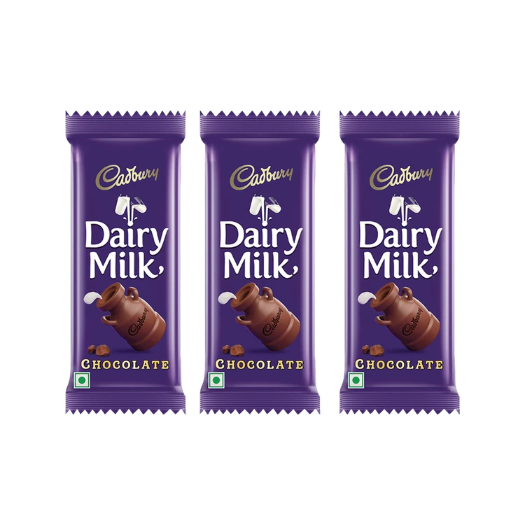 Cadbury Dairy Milk Chocolate Bar - Pack of 3