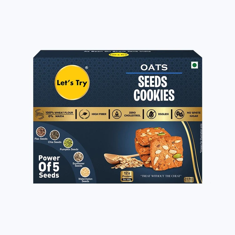 Let's Try Oats Seeds Cookies