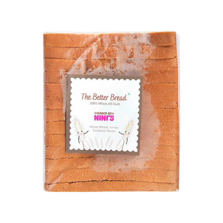 Baked By Nini's Whole Wheat Sandwich Bread