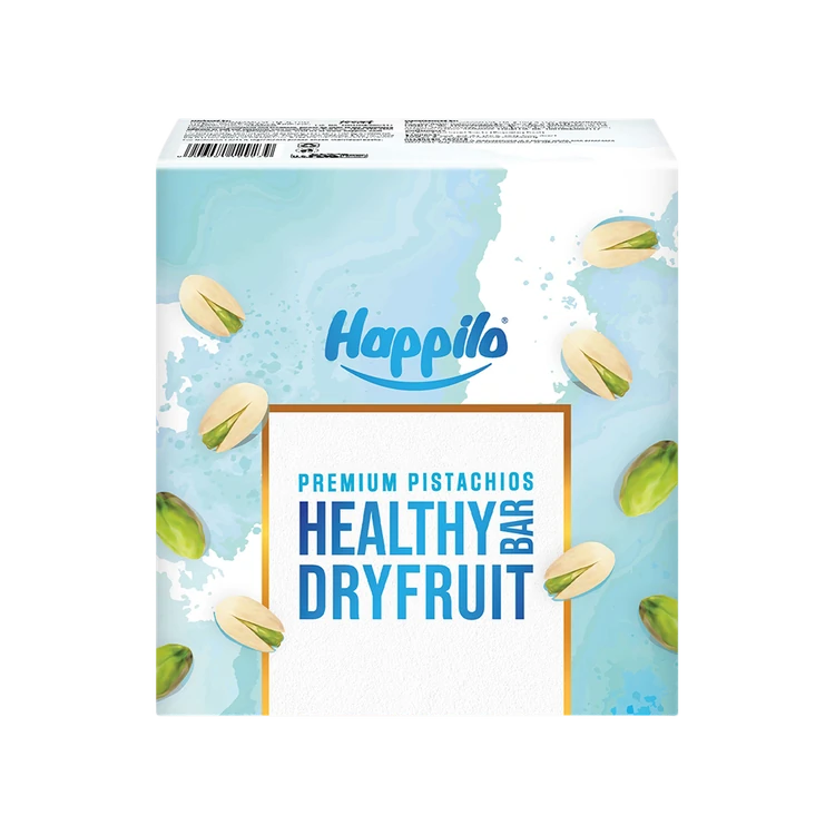 Happilo Premium Pistachios Healthy Dry Fruit Bar