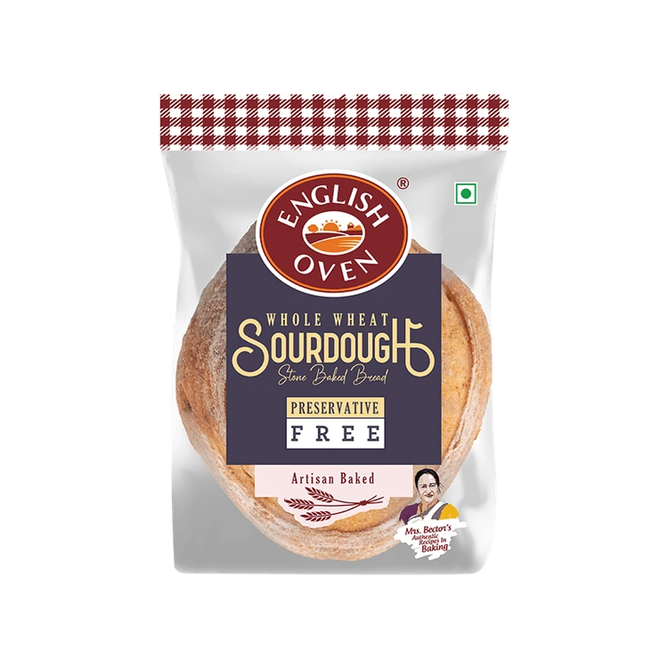 English Oven Whole Wheat Sourdough (Stone Baked)