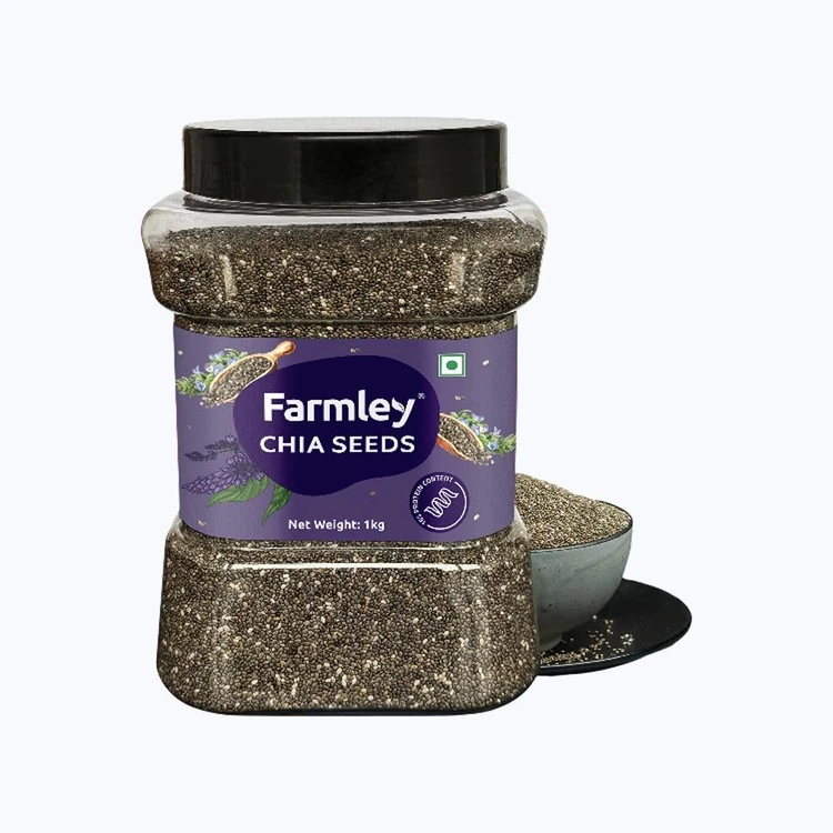 Farmley Raw Chia Seeds (Chia Beeja)