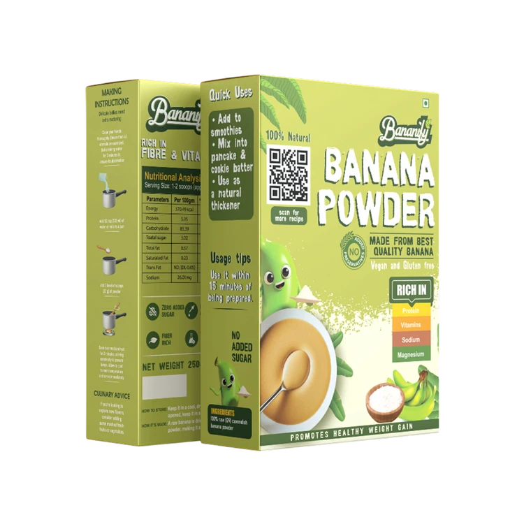 Bananify Raw Banana Powder Kids Cereal