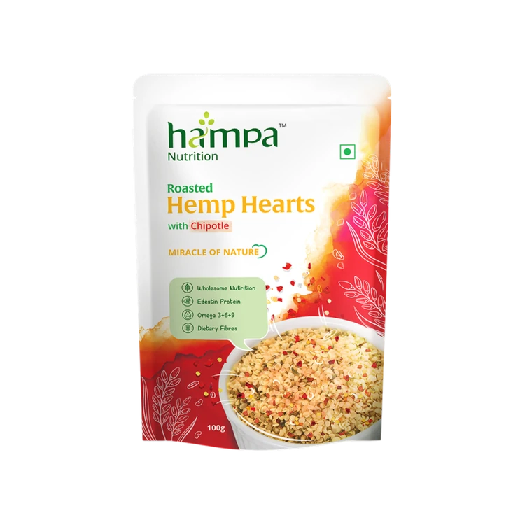 Hampa Nutrition Roasted Hemp Hearts with Chipotle