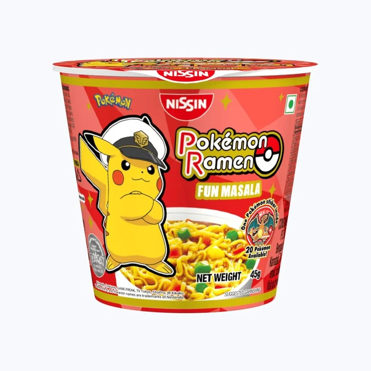 Nissin Pokemon Ramen Cup Noodles