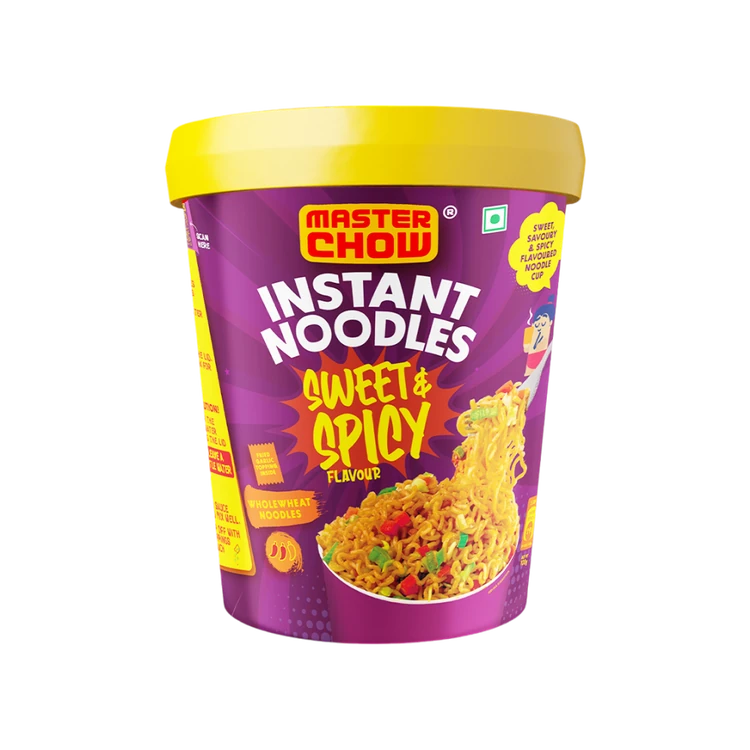 MasterChow Sweet & Spicy Instant Cup Noodles
