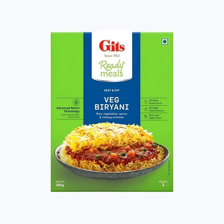 Gits Veg Biryani Ready to Eat