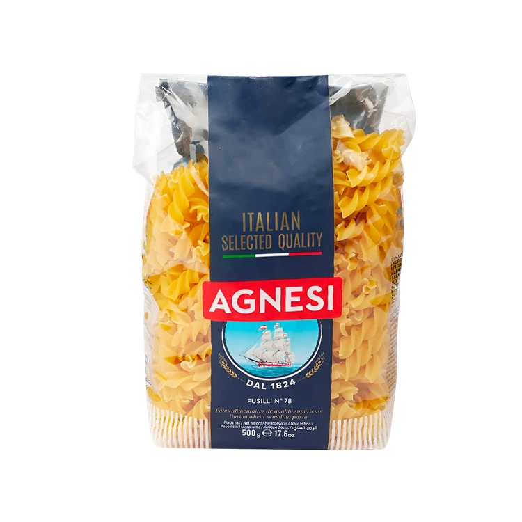 Agnesi Fusilli Pasta N 78