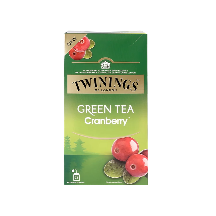 Twinings Cranberry Flavoured Green Tea Bags
