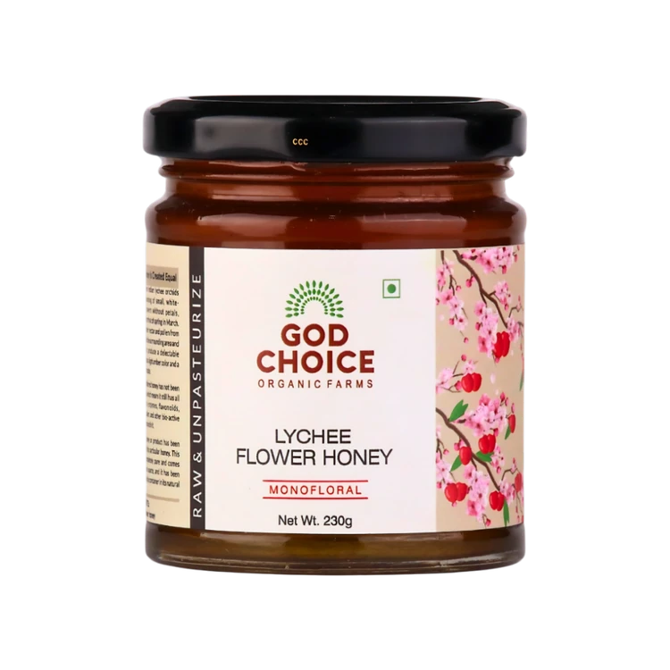 God Choice Organic Farms Lychee Flower Honey
