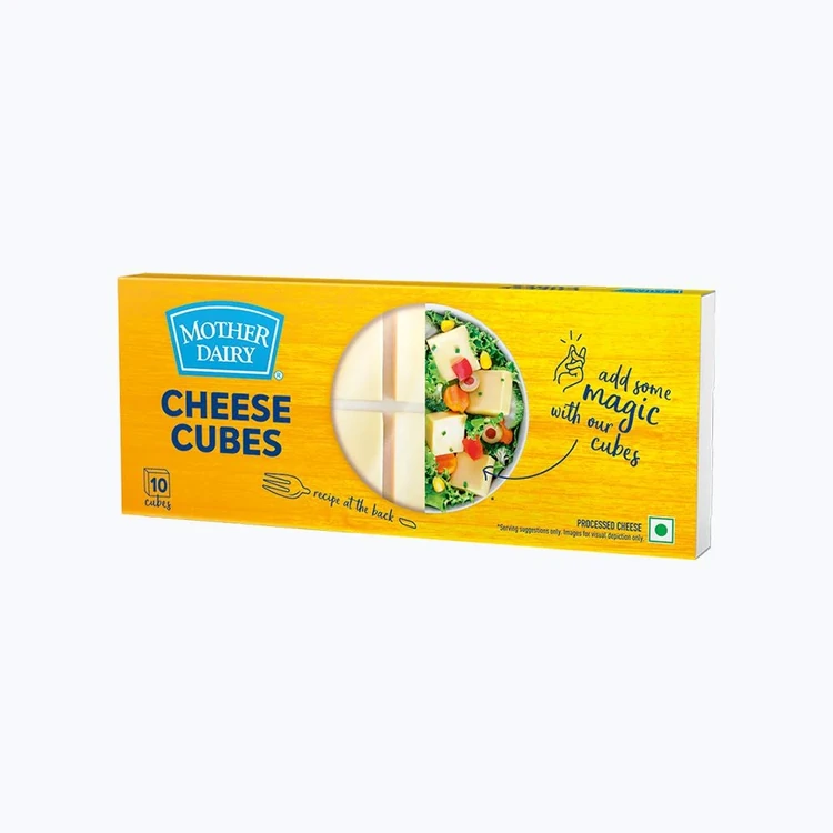 Mother Dairy Cheese Cubes