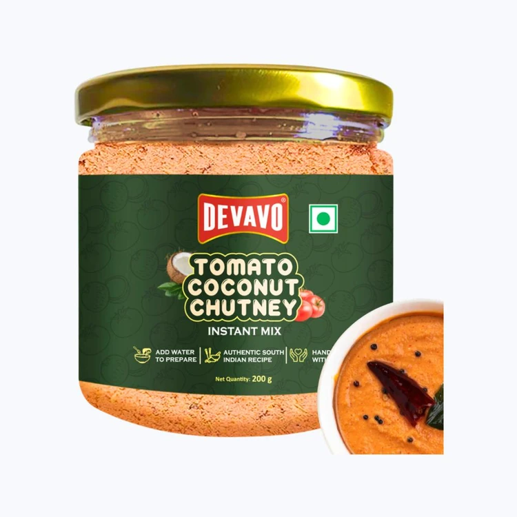Devavo Instant Mix Tomato Coconut Chutney Powder