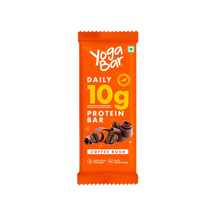 Yoga Bar 10 g Coffee Rush Protein Bar
