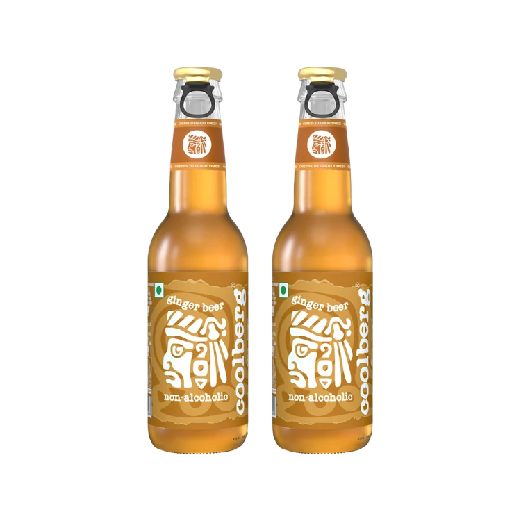 Coolberg Ginger Non-Alcoholic Beer - Pack of 2