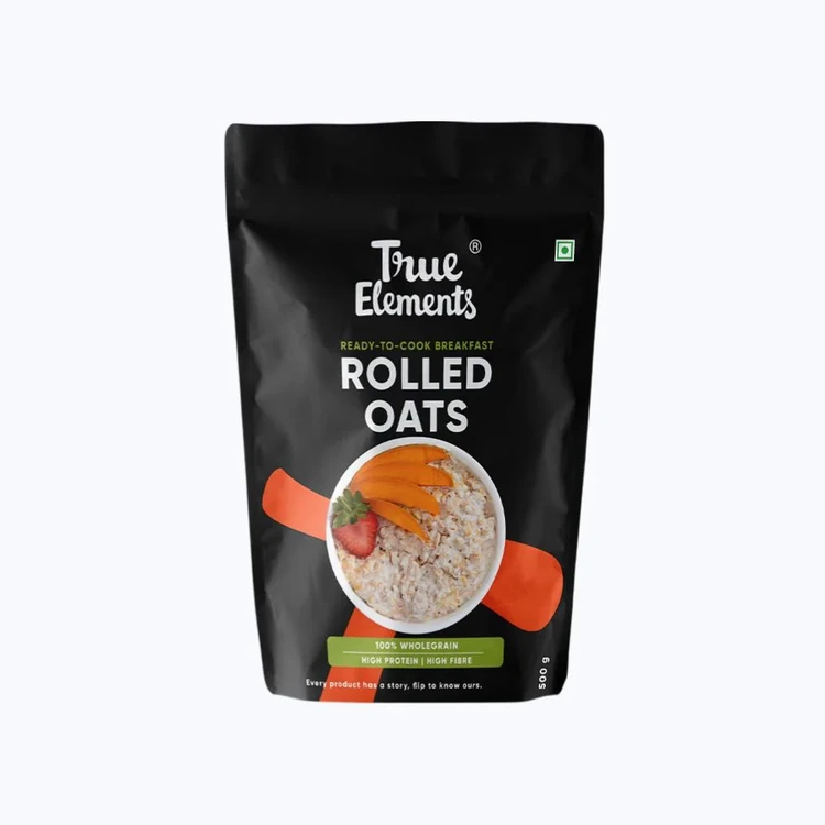True Elements Wholegrain Rolled Oats