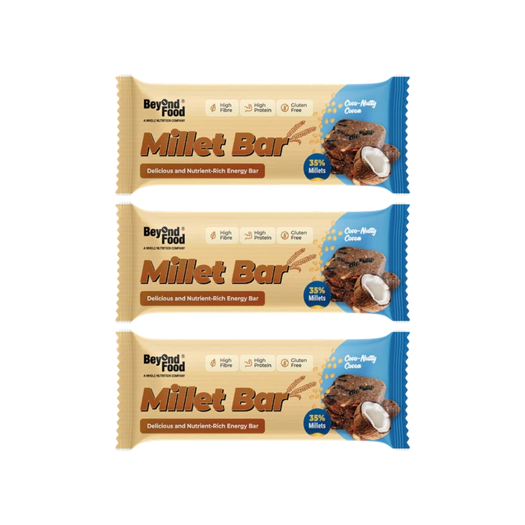 Beyond Food Coco Nutty Cocoa Millet Energy Bar