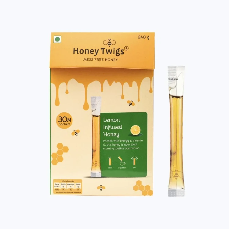 Honey Twigs Lemon Infused Honey