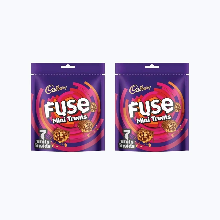 Cadbury Fuse Mini Treats Chocolate Pack - Pack of 2