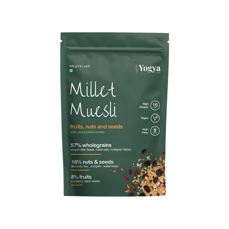 Yogya Foods Millet Muesli (Fruits, Nut & Seeds)