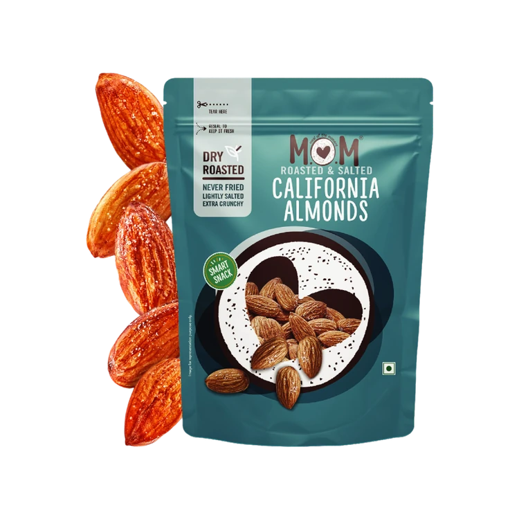 Roasted & Salted California Almond by MOM-Meal Of The Moment
