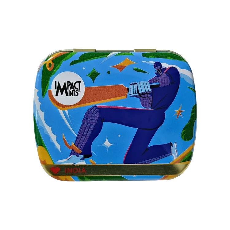 Impact Fresh Flavoured Mint Candies - Cricket Edition (Sugar Free)