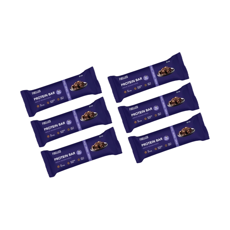 Fuelled Nuts N Raisins Fudge Protein Bar