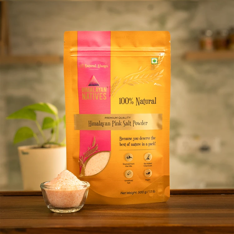 Himalayan Natives Natural Pink Salt Powder