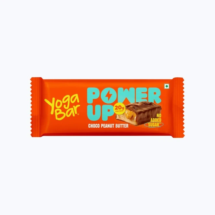 Yoga Bar 20 g Protein Bar, Choco Peanut Butter, No Added Sugar