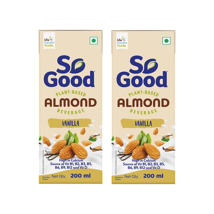 So Good Vanilla Almond Beverage - Pack of 2