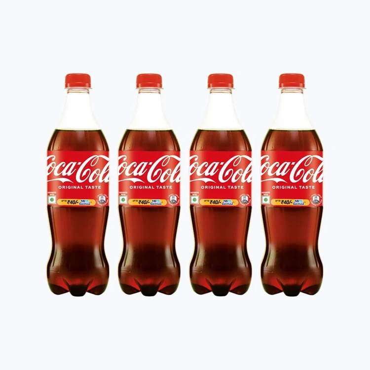 Coca-Cola Soft Drink (750 ml) - Pack of 4