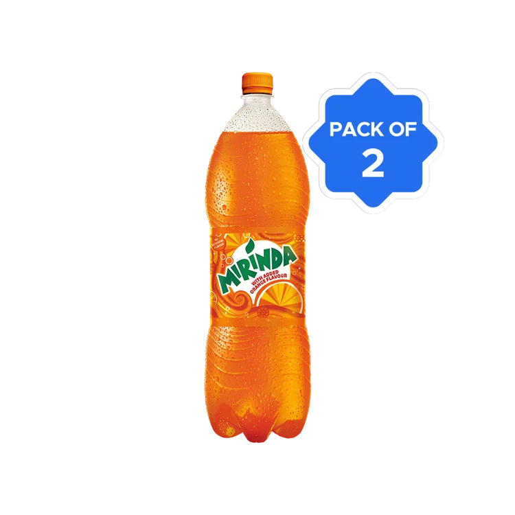 Mirinda Soft Drink (1.5 l) - Pack of 2